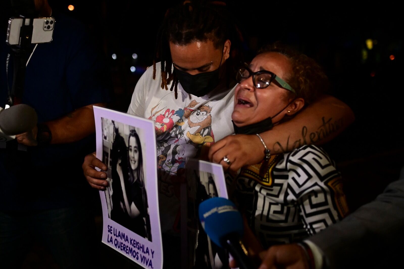 Madre de Keishla en los tribunales federales
